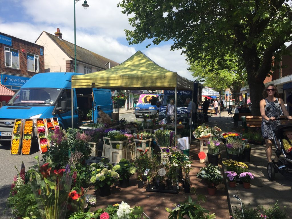 Market Stall Flowers - The Teenage Market