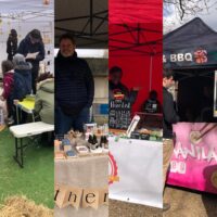 a variety of stalls and products at Tottenham Green Market