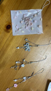 photo of a few designs of keychains